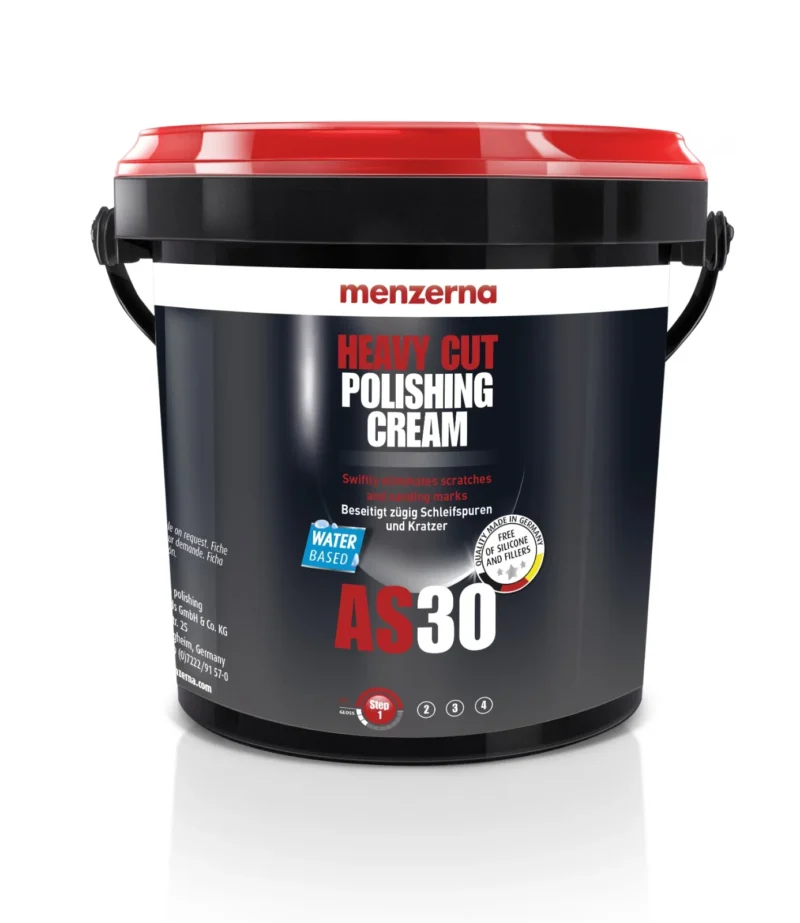 Menzerna AS 30 Heavy Cut Polishing Cream | Overspray & Sanding Mark Removal